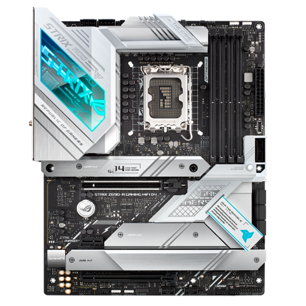 Mb Asus Z690 A Atx Lga 1700 128Gb 5333Mhz 4M.2 6Sata6Gb Pcie5.0Rog Strix Z690 A Gaming Wifi D4