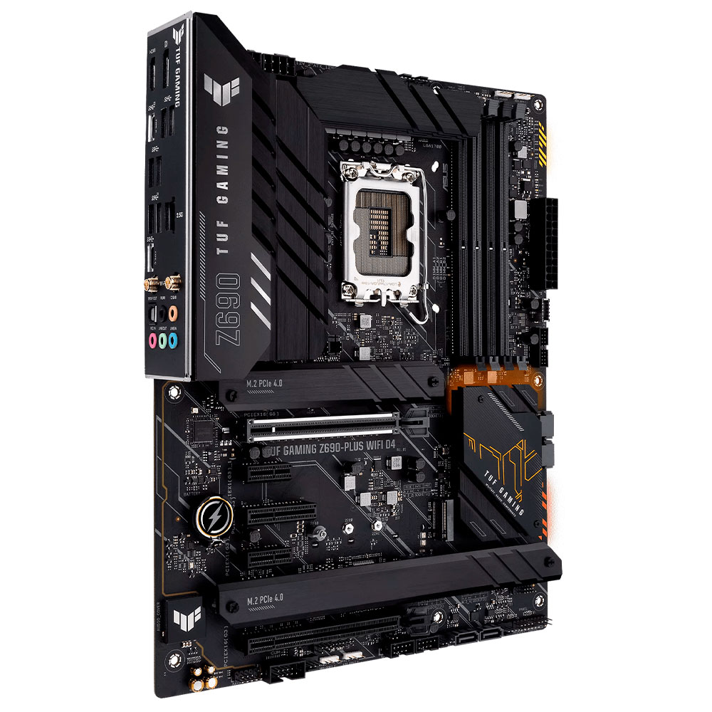 Mb Asus Z690 Atx Lga 1700 128Gb 5333Mhz 4M.2 Sata6Gb Pcie5.0 Tuf Gaming Z690 Plus Wifi D4