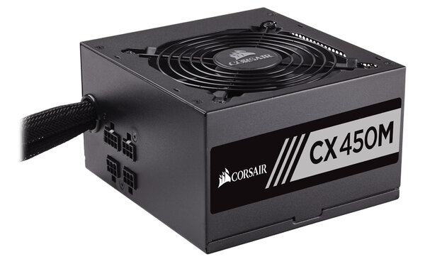Fuente De Poder Corsair Cx450M Atx 450W 80 Plus Bronze Semi Modular Conectores Eps12V Cp 9020219 Na
