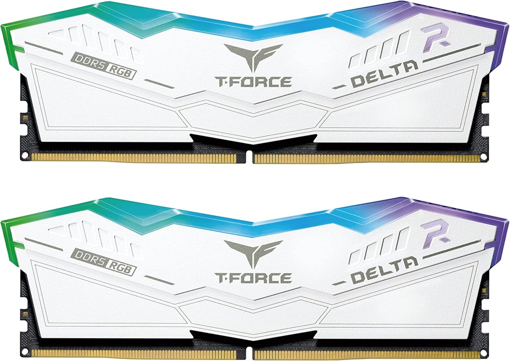 Ram Teamgroup T Force Delta Rgb 32Gb 16Gbx2 Ddr5 6400 Mhz Pc5 51200 Ff4D532G6400Hc40Bdc01