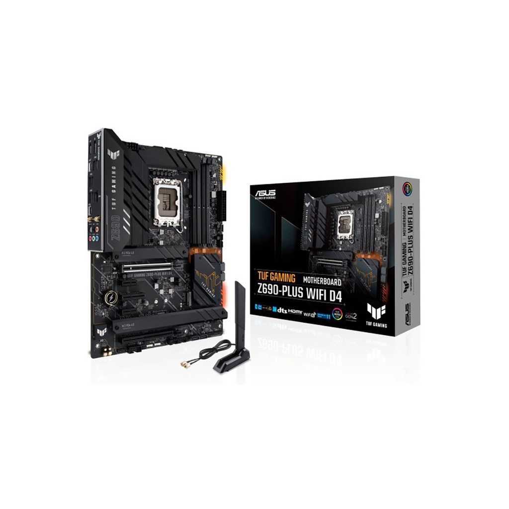 Tarjeta Madre Asus Tuf Gaming Z690-Plus Wifi Ddp Pci-E 5.0 Wifi6 Atx