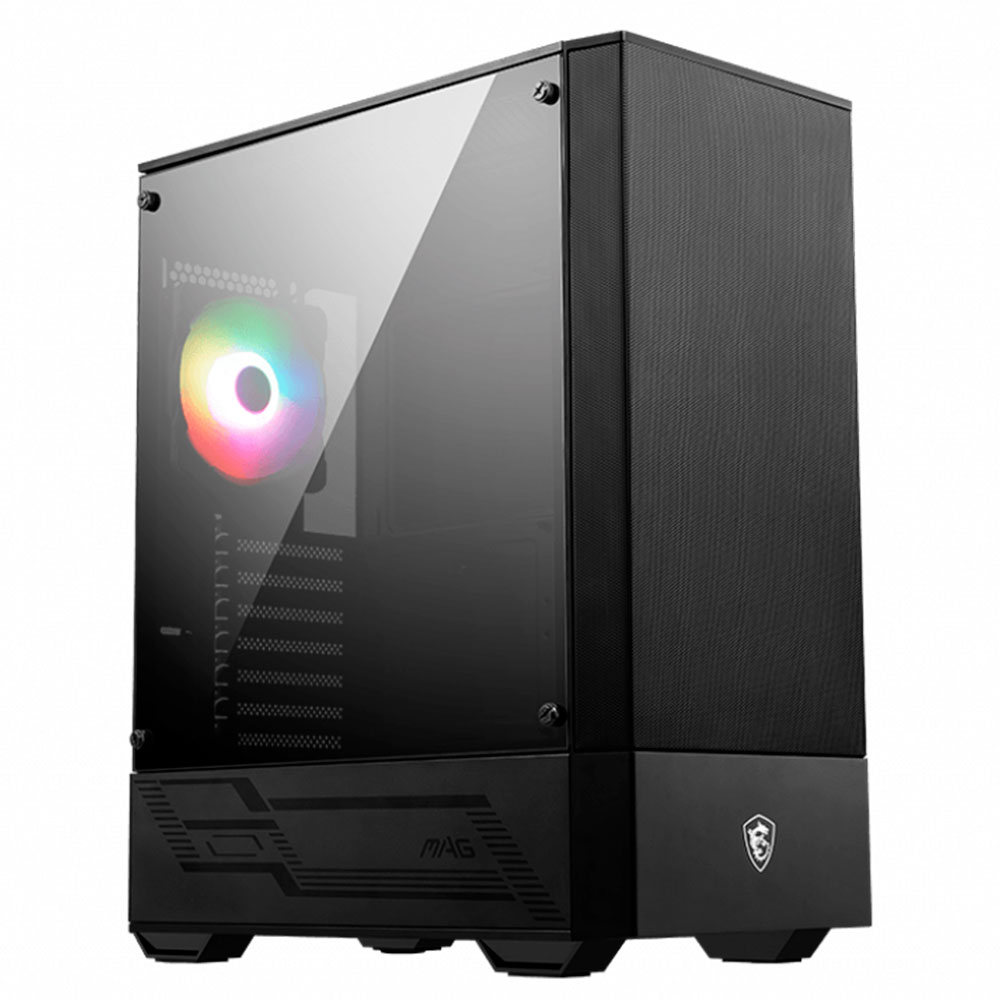 Gabinete Msi Forge 111R Media Torre 1Fan Argb Incluido Mag Forge 111R