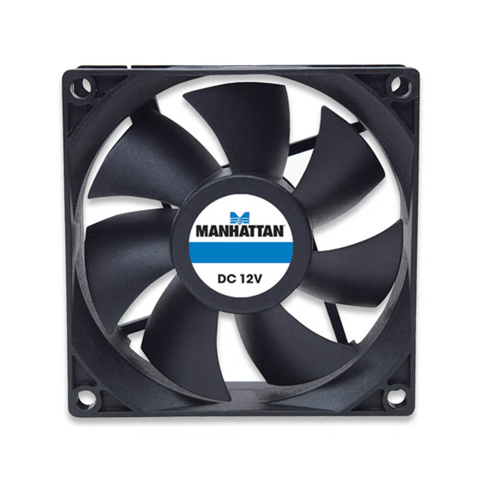 Ventilador Para Gab Manhattan 80Mm 4 Pines Rodamientos Tipo Sleeve Negro 700320