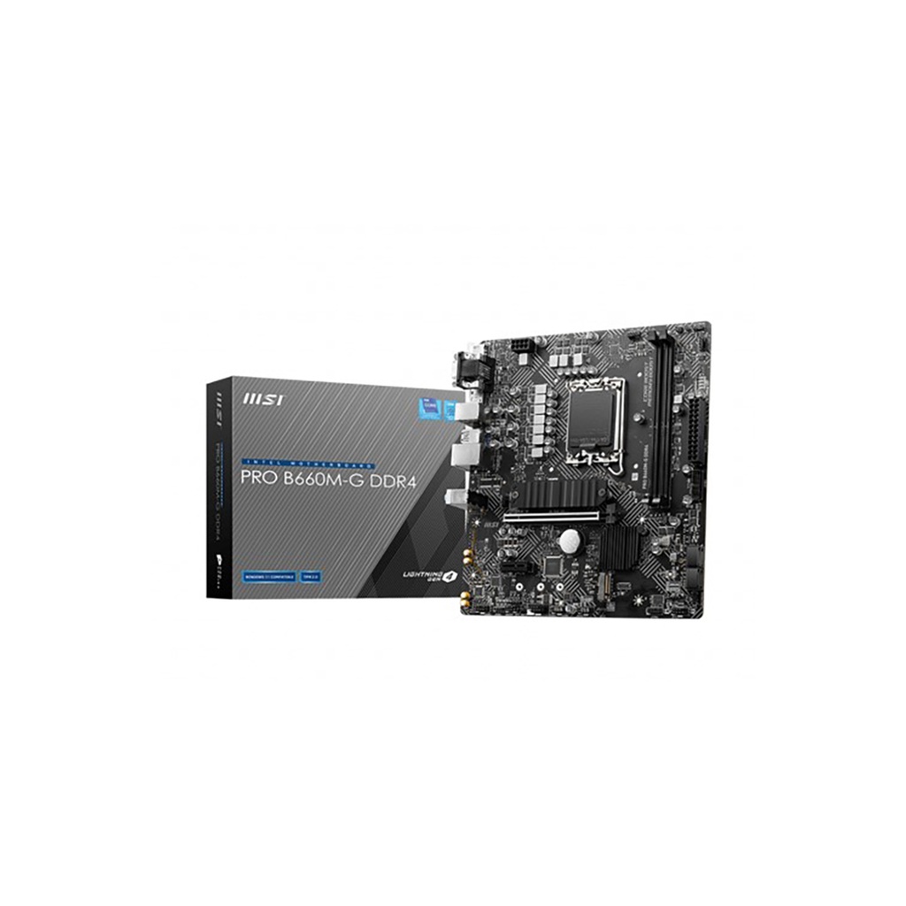 Tarjeta Madre Msi Pro B660M-G Ddr4600Mhz Dp Micro Atx