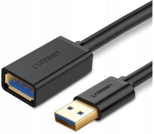 Cable Ugreen Us129 Extension Usb 3.0 Black 3M