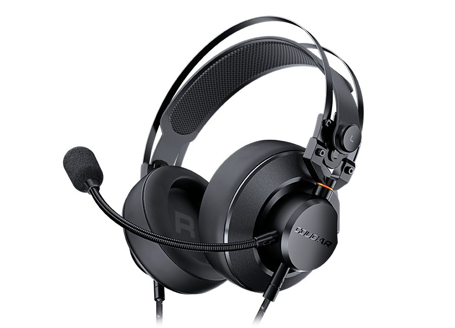 Diadema Cougar Vm410, Negro