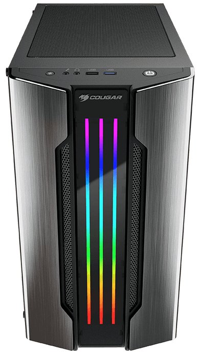Gabinete Cougar Gemini M Iron Gray Rgb M-Atx