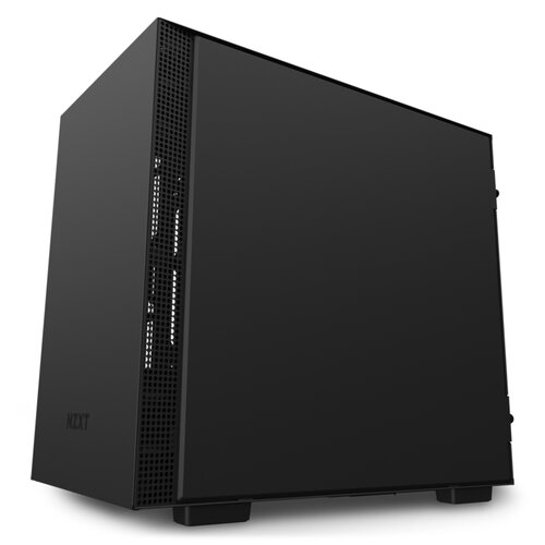 Gabinete Nzxt H210 Crist Templado,Black,Mini Itx