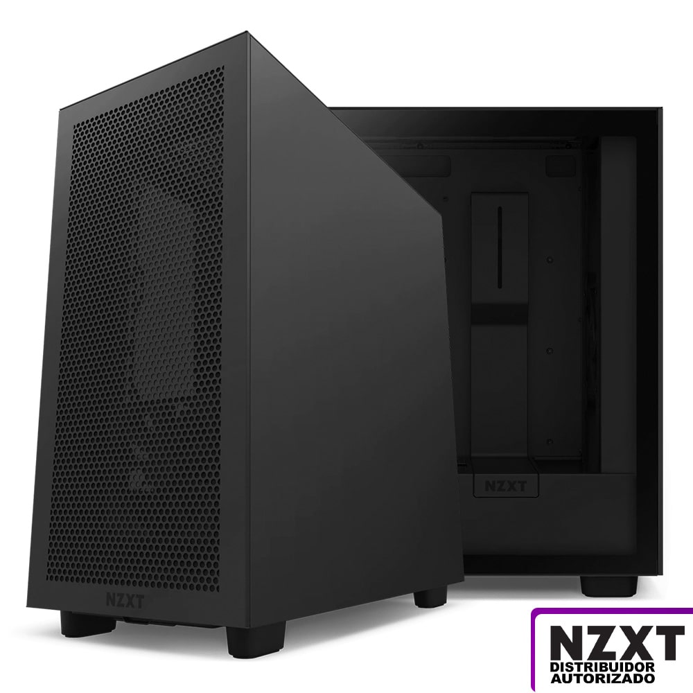 Gabinete Nzxt H7 Flow Negro Matte Atx
