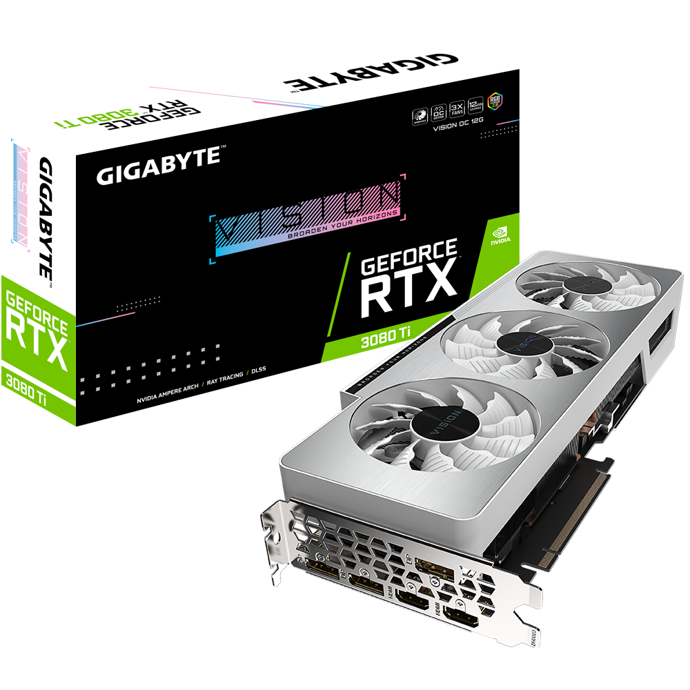 Gpu Gigabyte Geforce Rtx 3080 Ti Vision Oc 12G Gddr6X