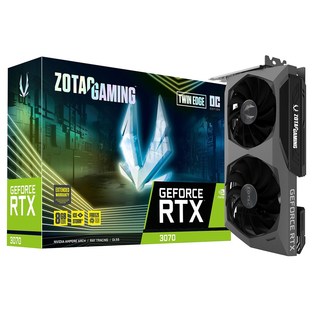 Gpu Zotac Gaming Geforce Rtx 3070 Twin Edge Lhr 8Gb Gddr6