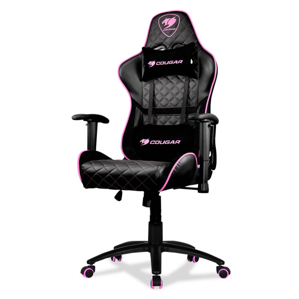 Silla Cougar Armor One Eva Negro Rosa