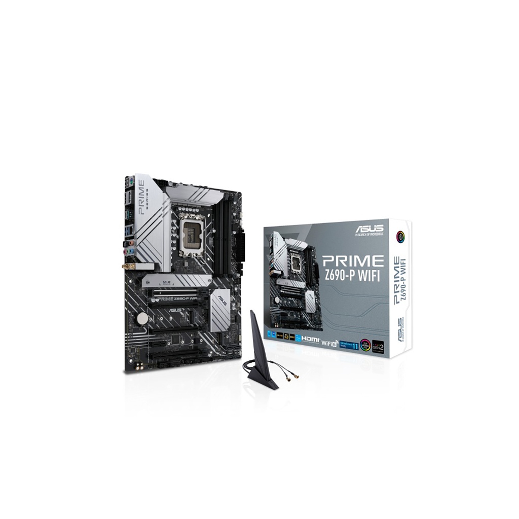 Tarjeta Madre Asus Prime Z690-P Wifisocket 1700 12 4*Ddr5 Dp Pcie-5.0 Wif6 Atx
