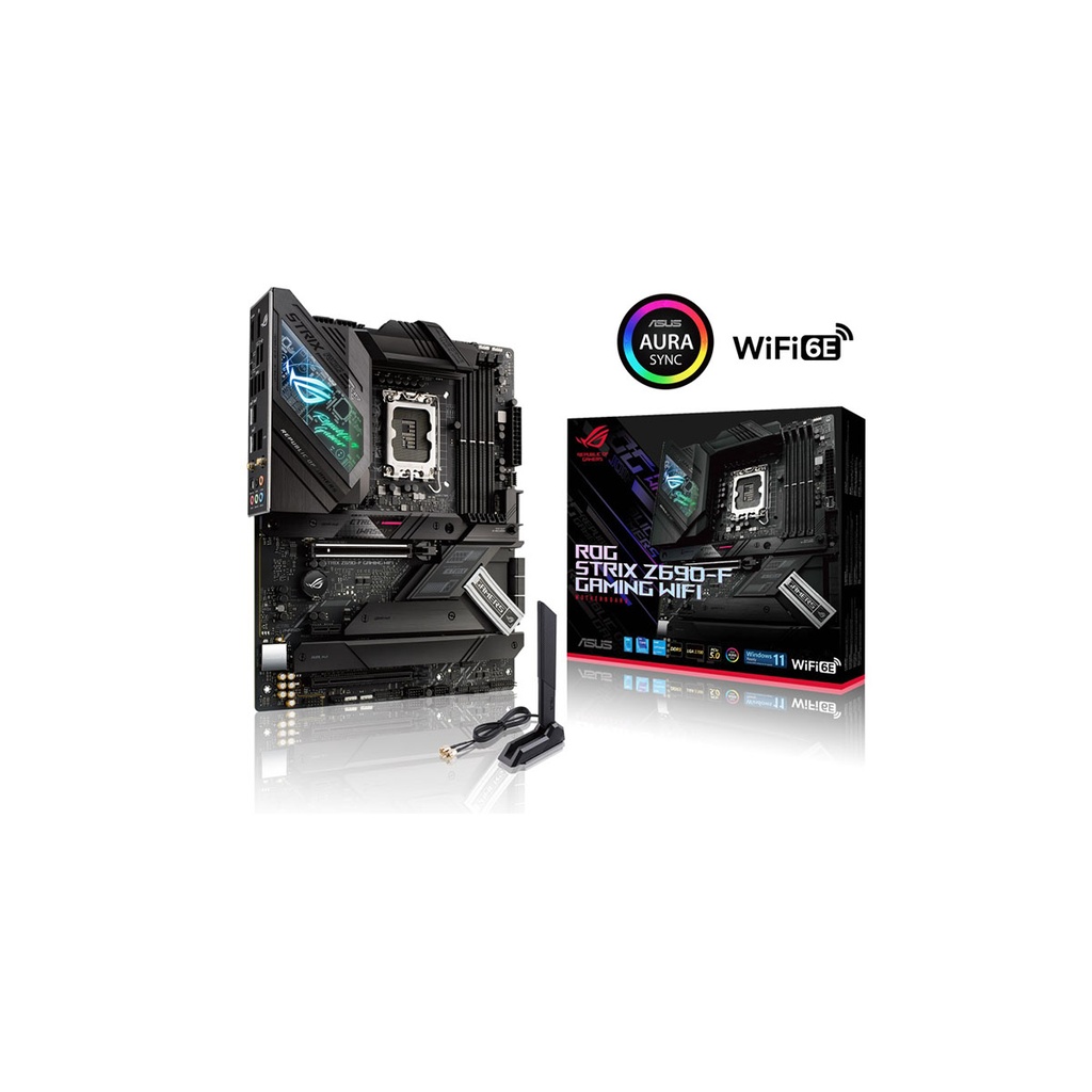 Tarjeta Madre Asus Rog Strix Z690-F Gaming Wifi Socket 1700 12A 4*Ddr5 Dp Pci-E 5 Wifi6E Atx