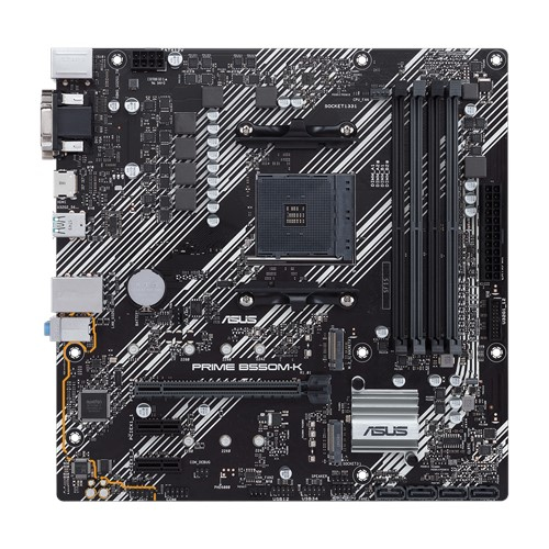 Tarjeta Madre Asus Prime B550M-K, Amd Am4 3Ra Gen 2Xm.2, 1Xpcie 4.0