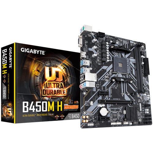 Tarjeta Madre Gigabyte B450M Ds3H, Skt Am4
