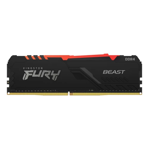 Ram Dimm Kingston Fury Beast Rgb 8Gb Ddr4 3733Mhz Cl19 Kf437C19Bba 8