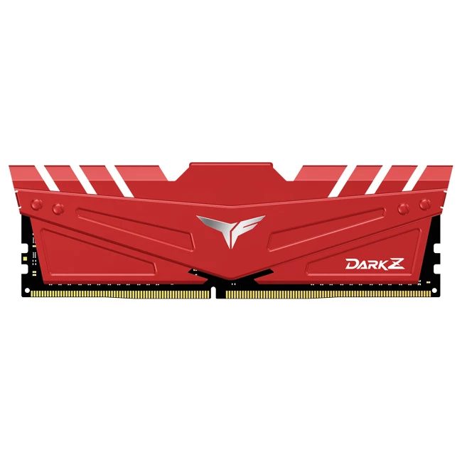 Ram Teamgroup T Force Dark Z Series 8Gb Ddr4 3200 Mhz Pc4 28800 Rojo Tdzrd48G3200Hc16C01