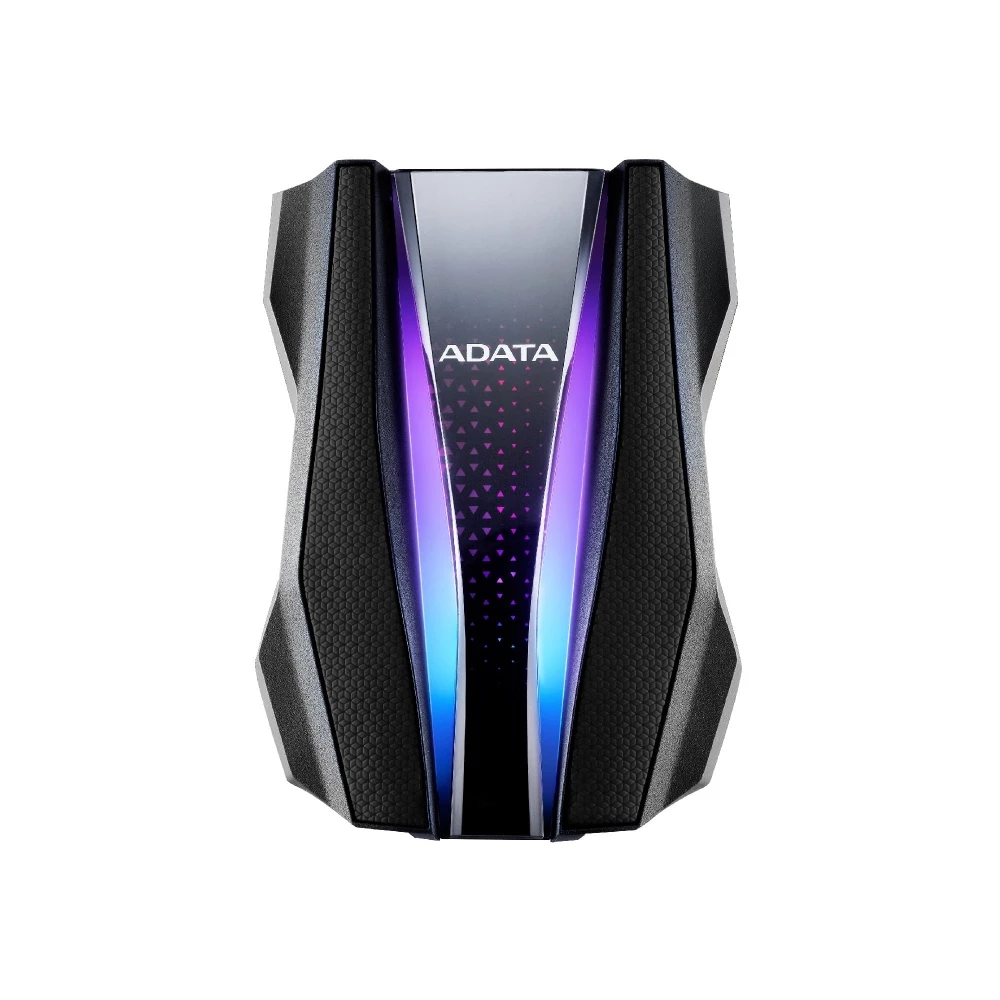 Hdd Ext Adata Ahd770G 2Tb Negro Usb 3.2 Rgb Resistente A Golpes Ip68 Ahd770G 2Tu32G1 Cbk