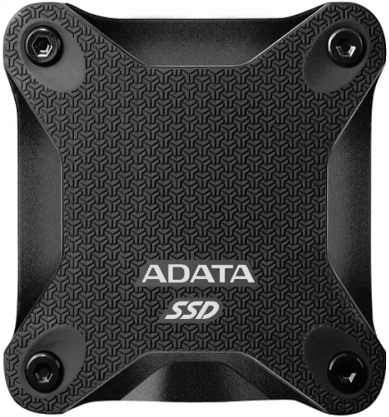 Ssd Externo Adata 960 Gb Asd600Q Usb 3.2 Negro Asd600Q 960Gu31 Cbk