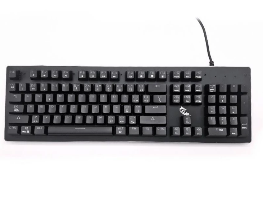 Teclado Raiju Gaming Mecanico Pjt Dkb551 Cable 1.5 M Negro Raiju