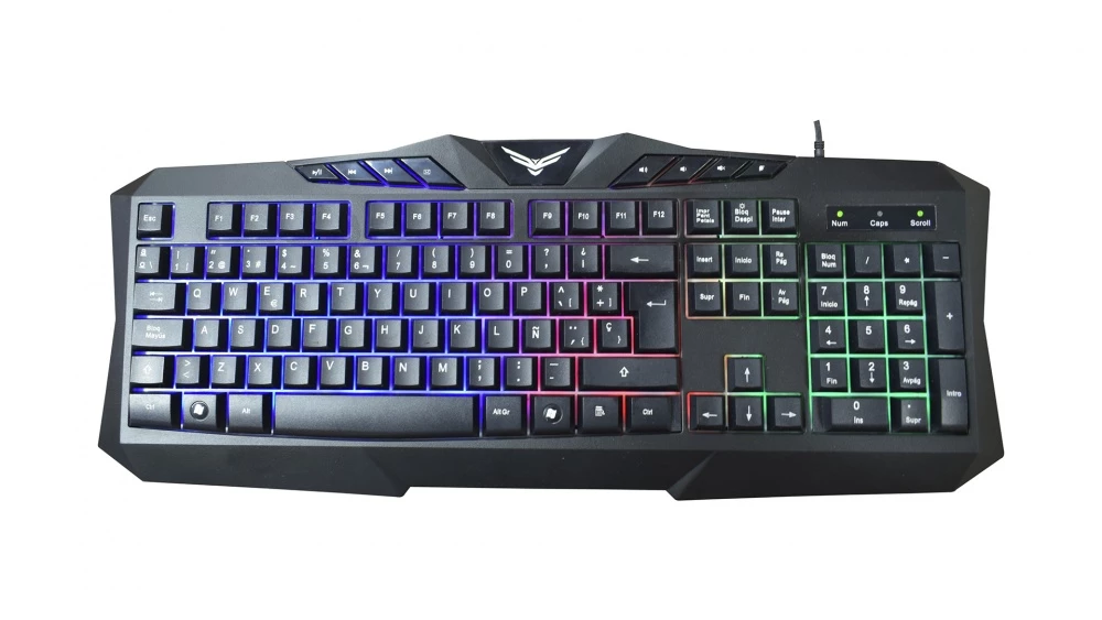 Teclado Naceb Gaming Multimedia Kb Retroiluminado Na 0912