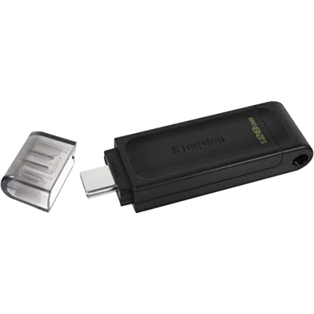 Memoria Usb C Kingston 128Gb 3.2 Gen 1 Data Traveler 70 Dt70 128Gb