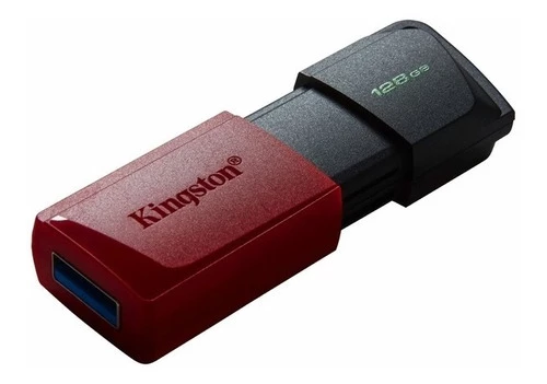 Memoria Usb Kingston 128Gb 3.2 Gen 1 Data Traveler Exodia M Negro Y Rojo Dtxm 128Gb