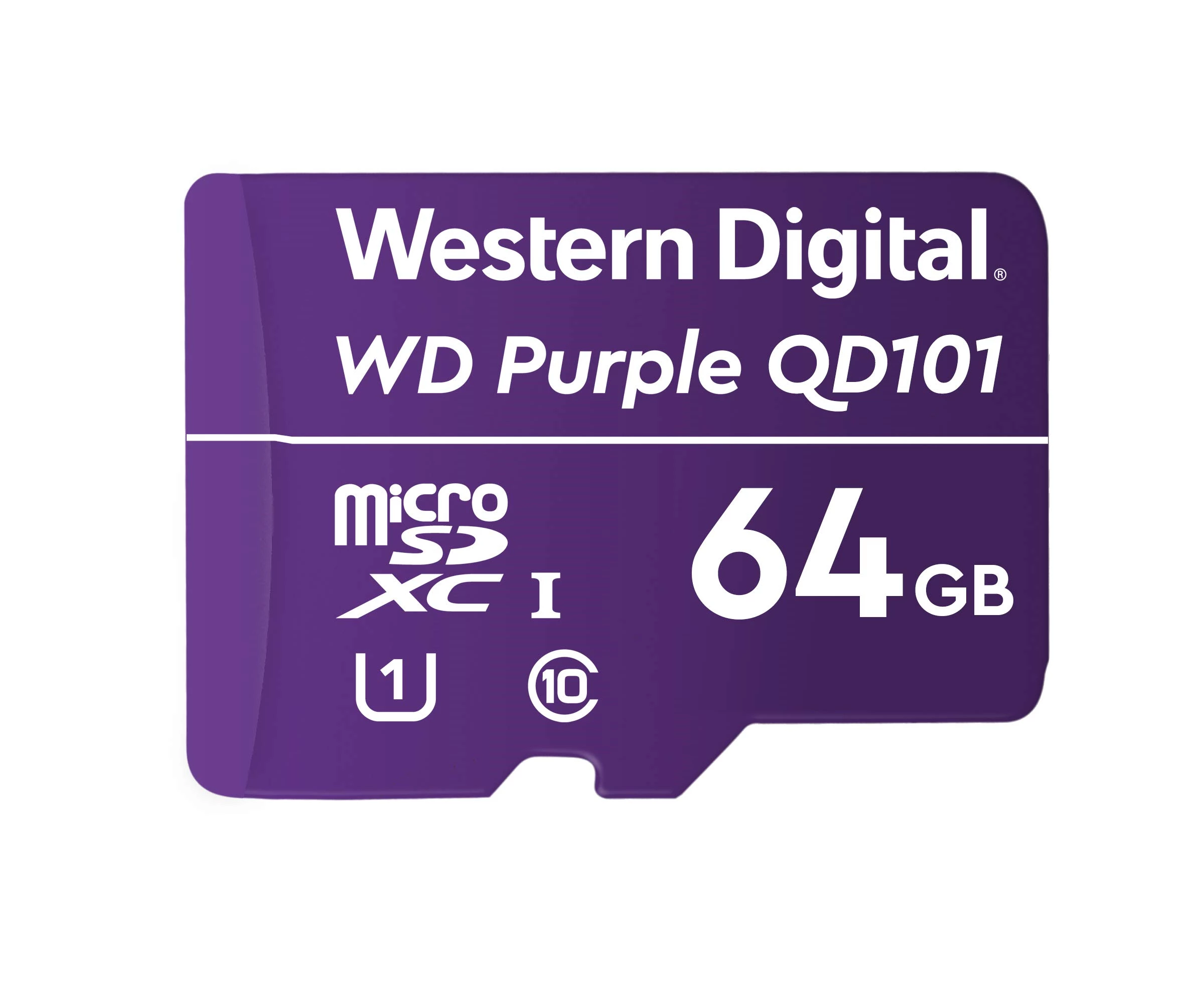 Micro Sd Western Digital Purple 64Gb Microsdhc Cl10 Wdd064G1P0C