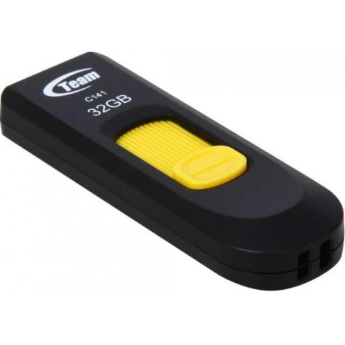 Memoria Usb Teamgroup 32Gb C141 2.0 Amarilla Tc14132Gy01