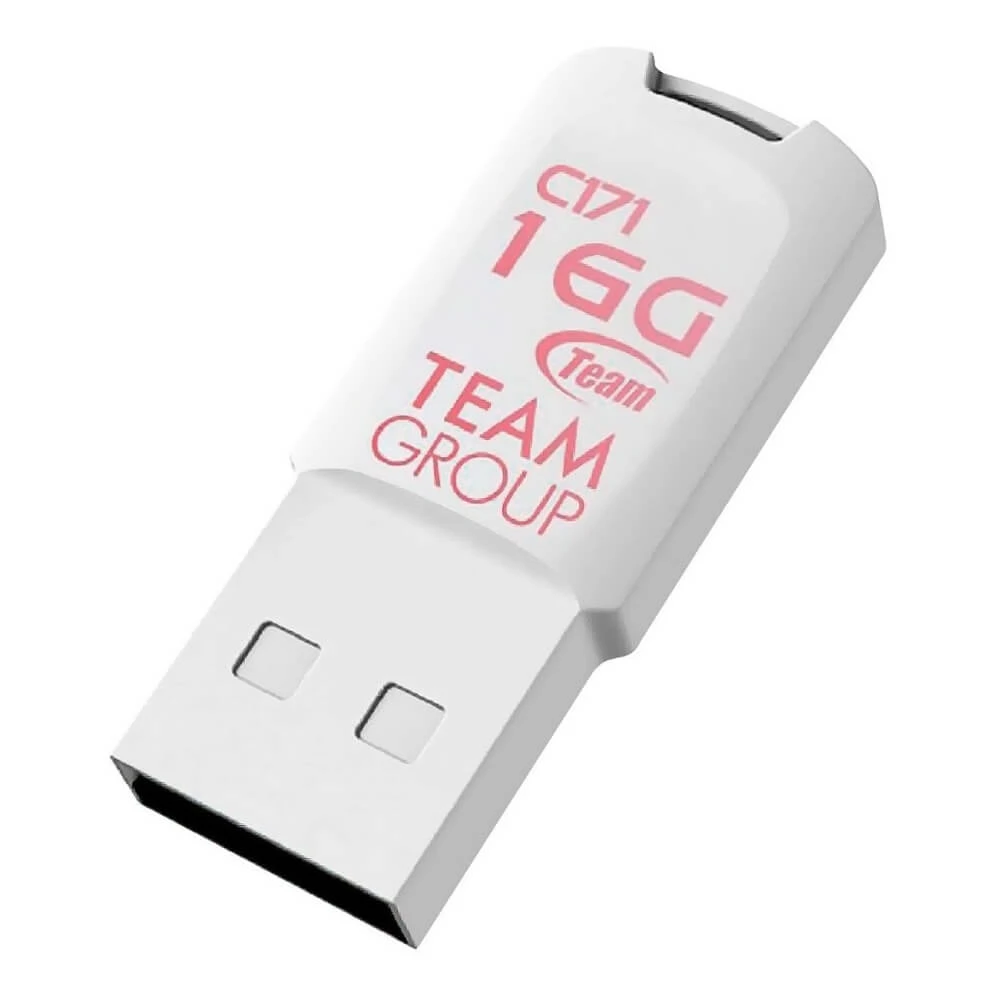 Memoria Usb Teamgroup 16Gb C171 2.0 Blanca Tc17116Gw01