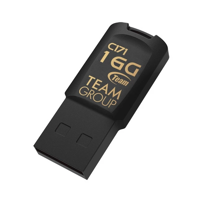 Memoria Usb Teamgroup 16Gb C171 2.0 Negra Tc17116Gb01