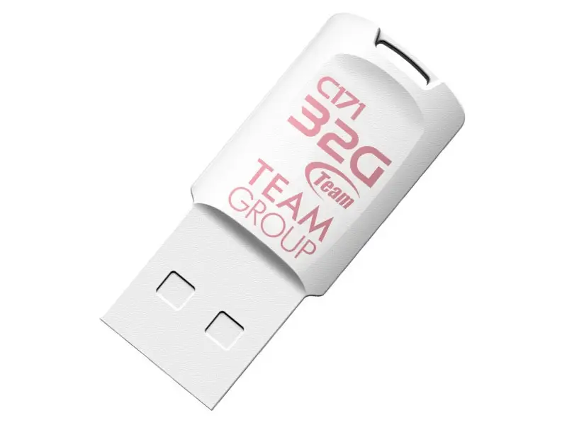 Memoria Usb Teamgroup 32Gb C171 2.0 Blanca Tc17132Gw01