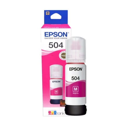 Tinta Epson T504 Magenta Serie L Para L4150 Y L4160 T504320 Al