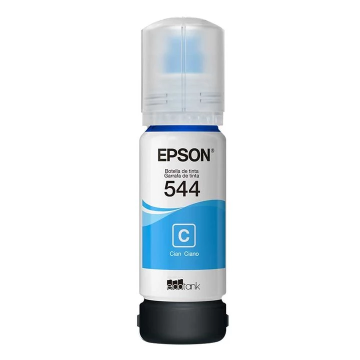 Tinta Epson T544 Cyan Tinta Dye Para L3110 L3150 L5190 T544220 Al