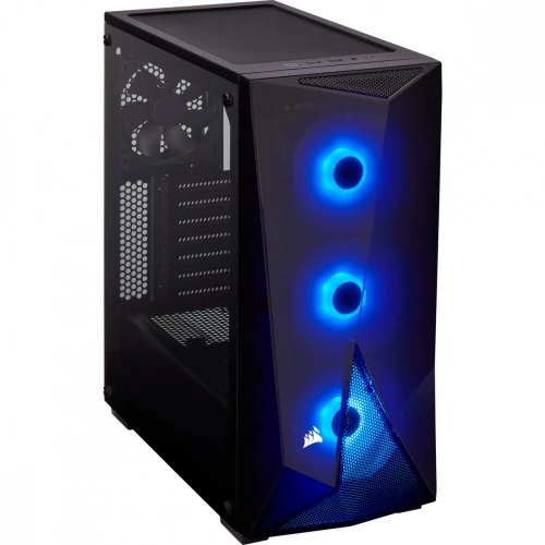 Gab Corsair Carbide Spec Delta Rgb Con Ventana Atx Negro 3Xfan 2Xusb 3.0 Cc 9011166 Ww