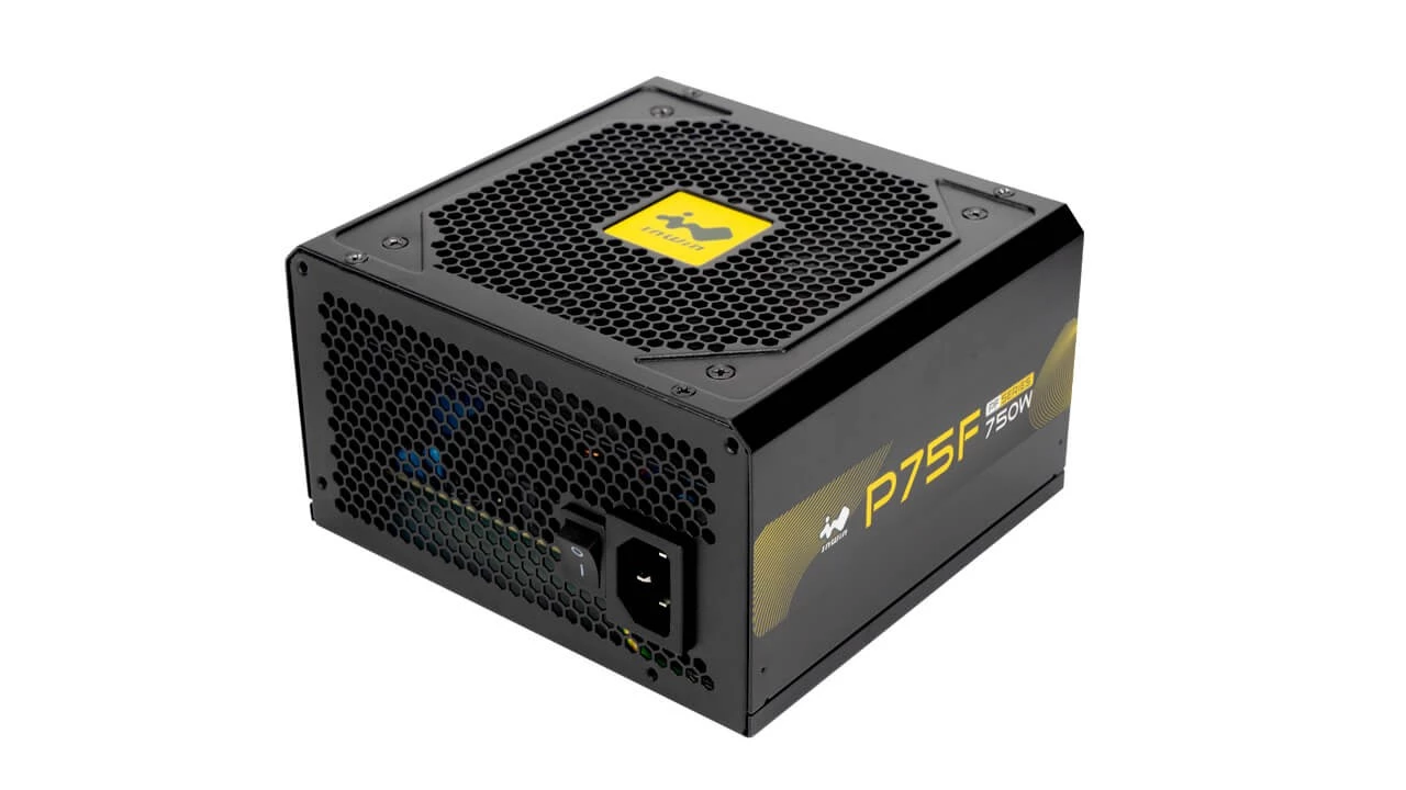 Fuente De Poder In Win Serie Pf 750W 80 Plus Gold Atx12V V2.52 P75F