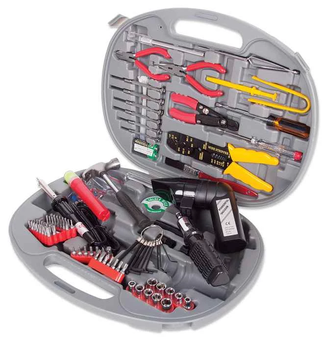 Kit De Herramientas Manhattan Para Computadora Con 145 Piezas 530217