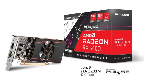 Sapphire Amd Radeon Rx 6400 Gaming 440 Gddr6 Dp Low Profile 11315 01 20G