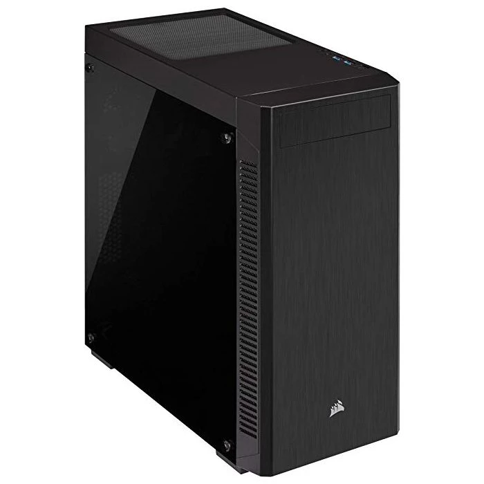 Gab Corsair 110R Negro Atx Media Torre Con Cristal Templado Cc 9011183 Ww