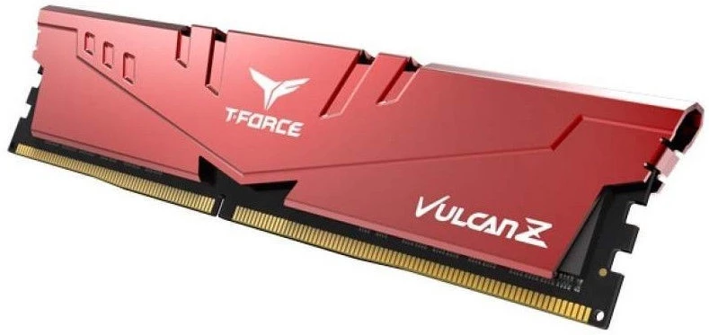Ram Teamgroup T Force Vulcan Z Series 8Gb Ddr4 3600 Mhz Pc4 28800 Rojo Tlzrd48G3600Hc18J01