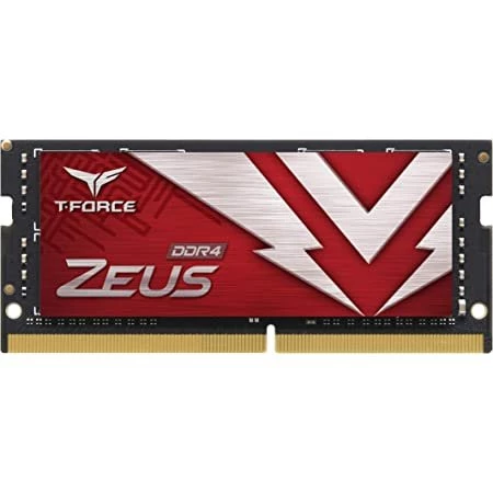 Ram Teamgroup T Force Zeus 8Gb Ddr4 3200 Mhz Pc4 25600 1.20V Sodimm Rojo Ttzd48G3200Hc22 S01