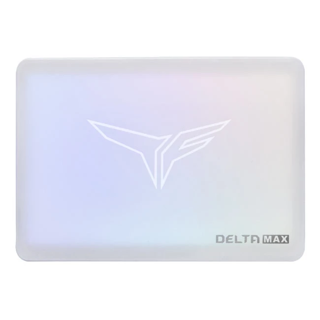 Ssd Interno Teamgroup T Force Delta Max Rgb 1Tb 2.5 Sataiii 3D Nand Blanco T253Tm001T0C425