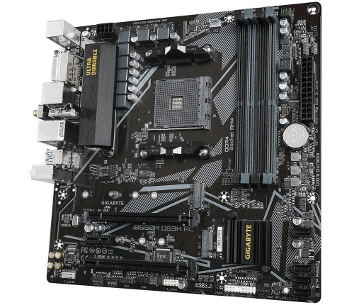 Mb Gigabyte B550M Ds3H Ac Ultra Durable Am4 Ddr4 Micro Atx