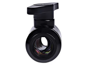 Eliq Alphacool Valvula 2 Vias G1 4 Deep Negro
