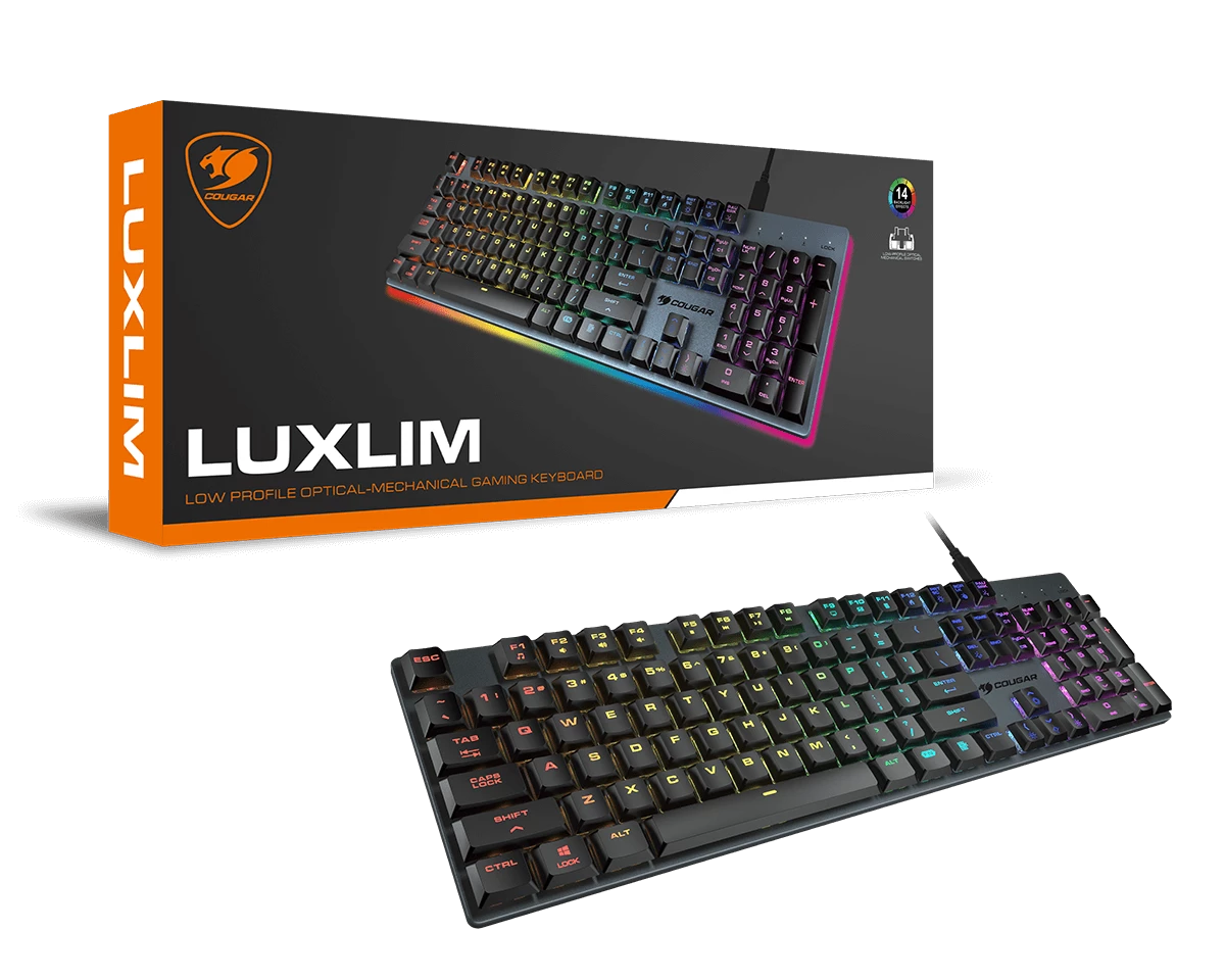 Teclado Cougar Luxlim Rgb
