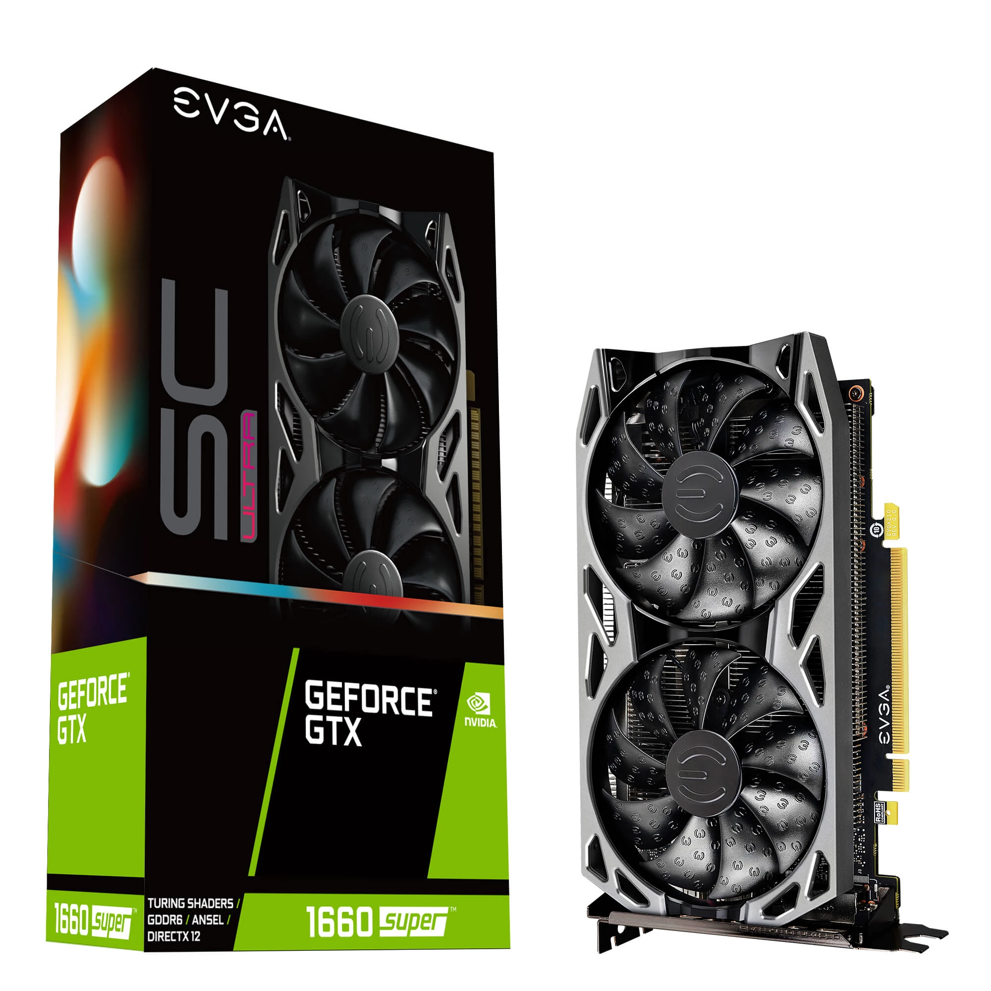 Gpu Evga Geforce Gtx 1660 Super Sc Ultra Gaming 6Gb Gddr6
