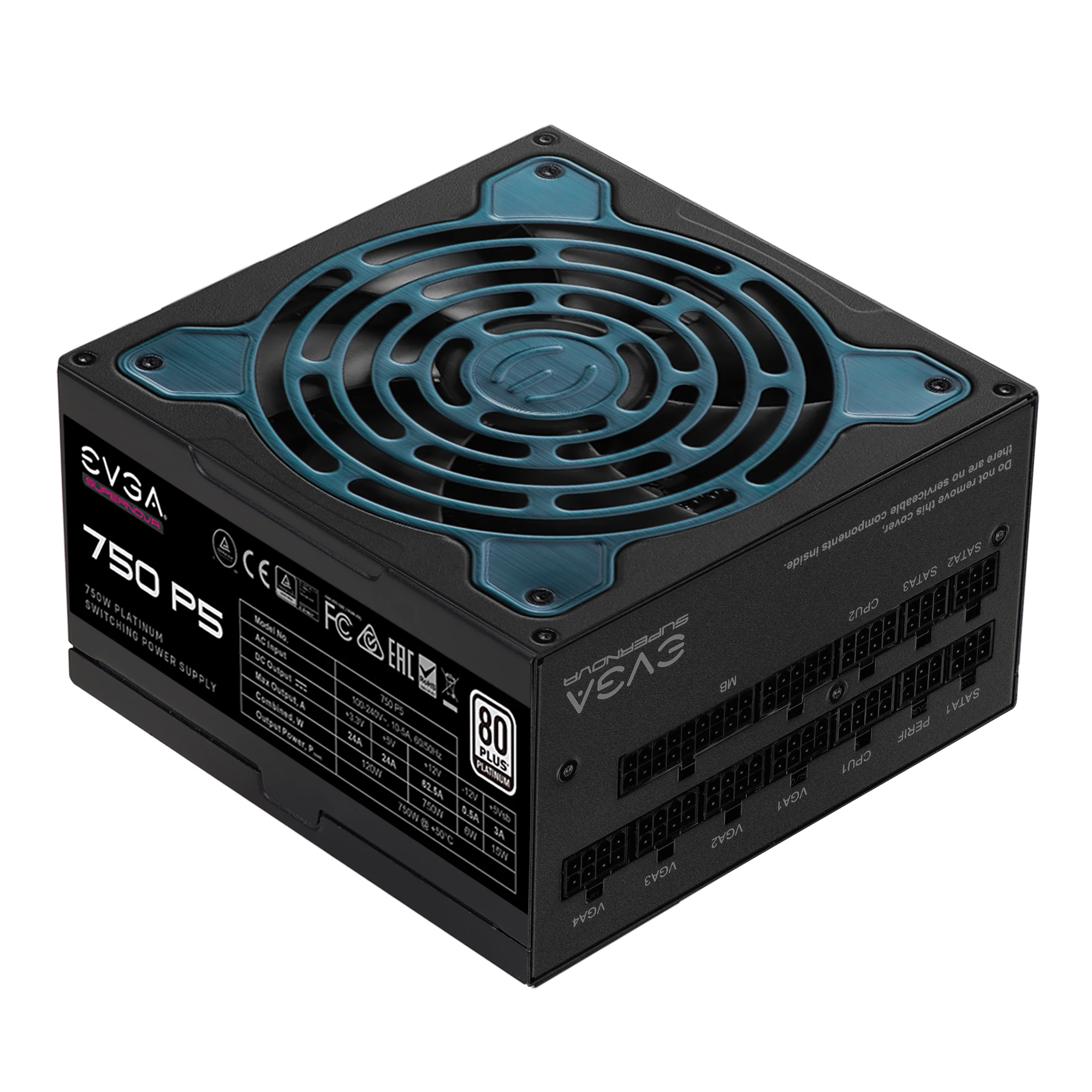 Psu Evga 750W Supernova P5 80 Plus Platinum Fully Modular