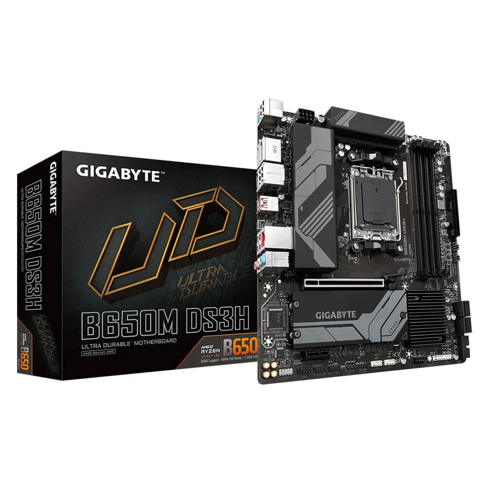 Mb Gigabyte B650M Ds3H Ultra Durable Am5 Ddr5 Micro Atx