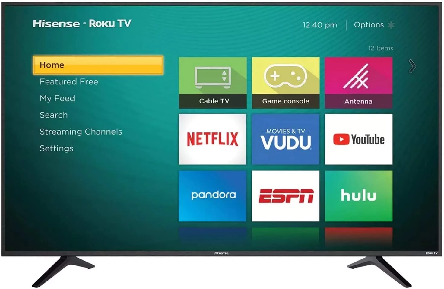Tv Hisense 65" 65R6E4 Led 4K Uhd Roku Smart Tv Dolby Vision Hdr + Hdr10 Alexa Google Assistant